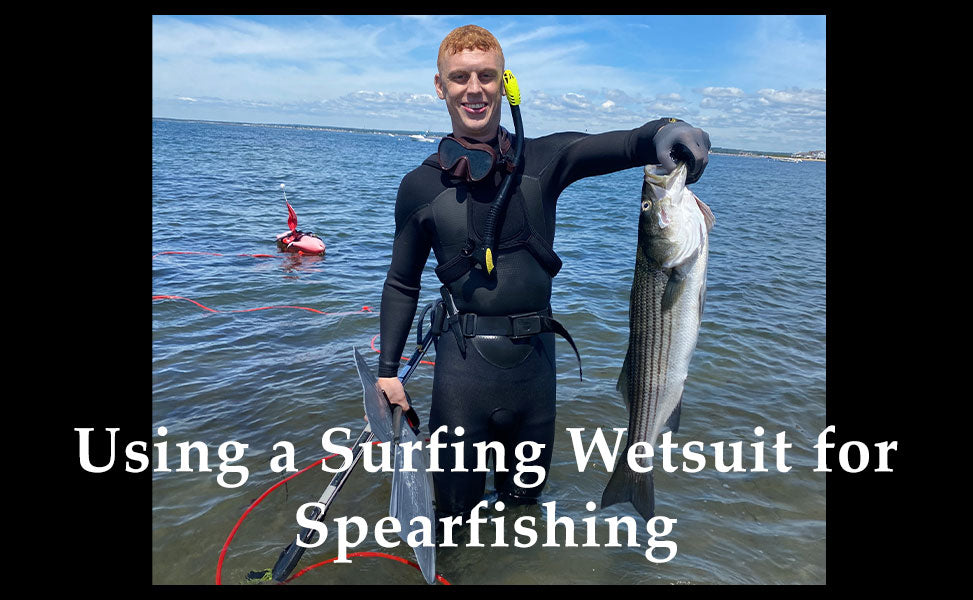 How to use a surfing wetsuit while spearfishing