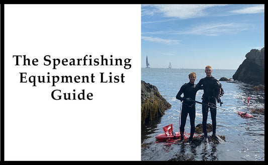 Spearfishing equipment list guide for beginners and expert spearfishers